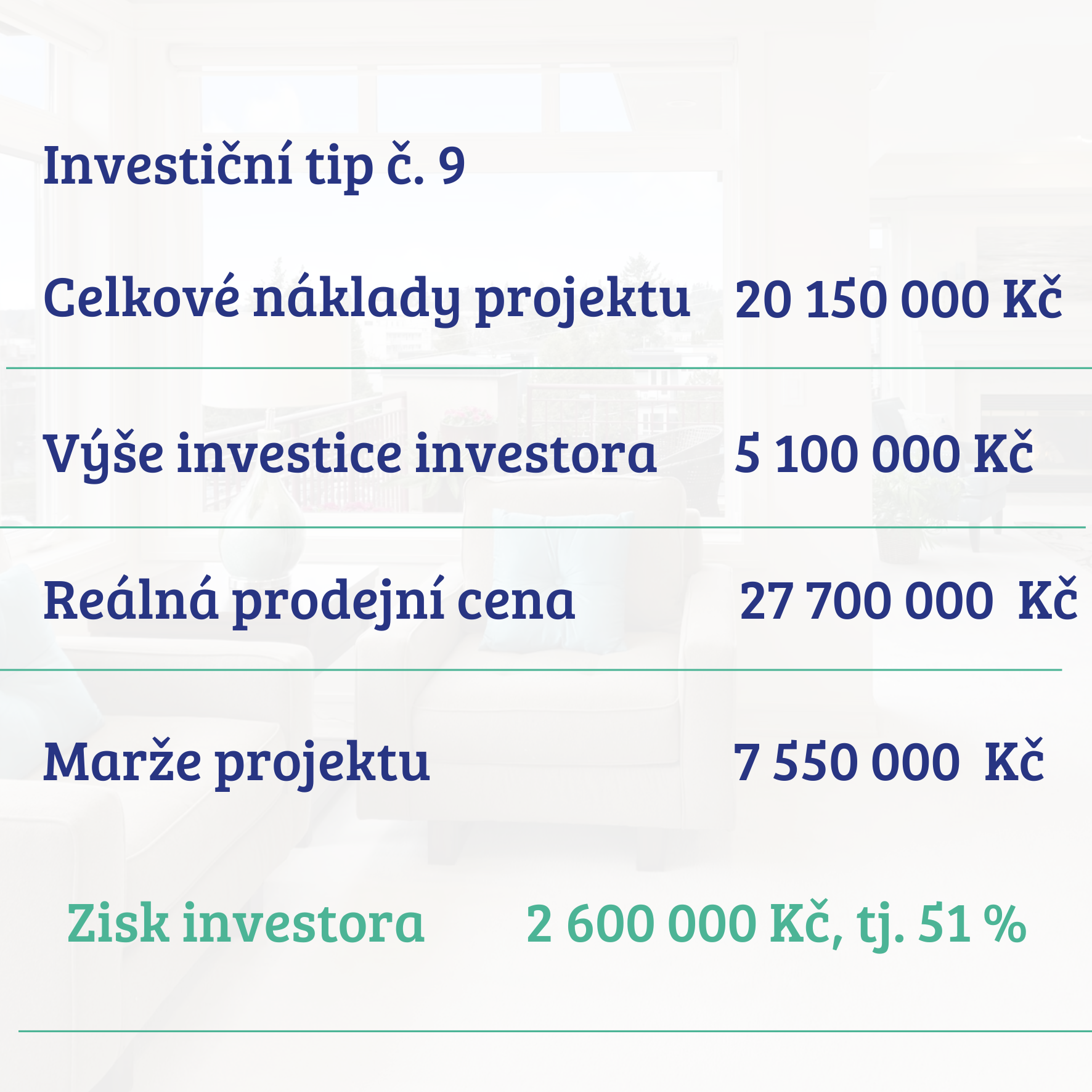Investiční tip č. 9: rekonstrukce rodinného domu na 3 byty a prodej stavebního pozemku se SP v Mělníku