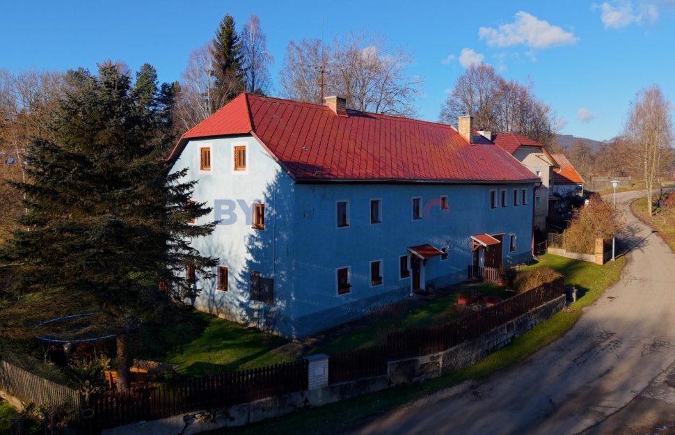 Prodej chalupy se 3 apartmány, 492m2, Olšina, Lipno nad Vltavou