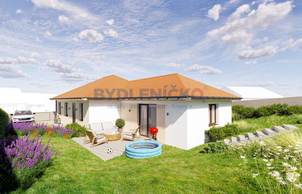 Prodej rodinného domu před dokončením, v klidné lokalitě u lesa, pozemek 407 m2, Lesní ulice, Včelná