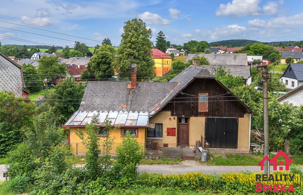 Prodej RD 2x 1 plus 1, okr. Svitavy, Rohozná, Reality Špirka, makléř Jiří Ducháček